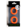 Sport Fucker Lot de 2 Cockrings Ready Rings Orange